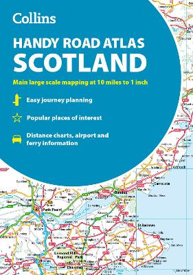 Collins Handy Road Atlas Scotland: A5 Paperback by Collins Maps