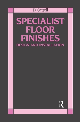 Specialist Floor Finishes book