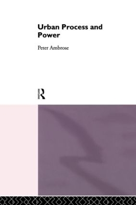 Urban Process and Power book