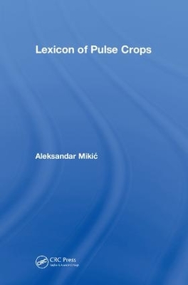 Lexicon of Pulse Crops book