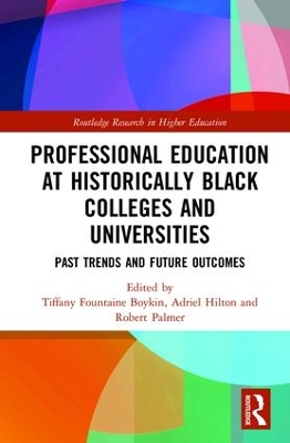 Professional Education at Historically Black Colleges and Universities book