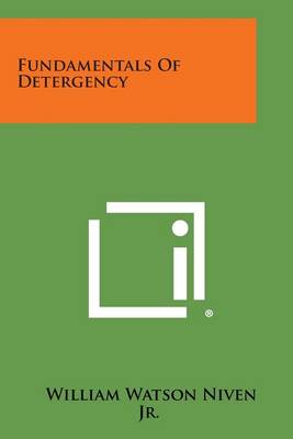 Fundamentals of Detergency book