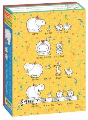 Hippo Birdie Two Ewe: 300-Piece Birthday Puzzle! book