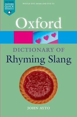 Oxford Dictionary of Rhyming Slang book