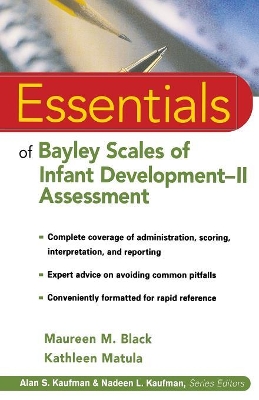 Essentials of Bayley Scales of Infant Development II Assessment book