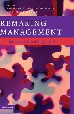 Remaking Management book