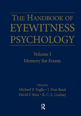 Handbook of Eyewitness Psychology book