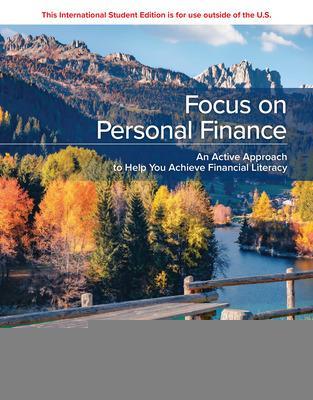 Focus on Personal Finance: 2024 Release ISE book