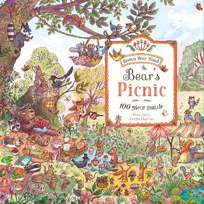 Bear's Picnic Puzzle: A Magical Woodland (100-piece Puzzle) book