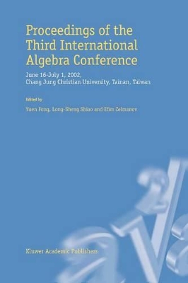 Proceedings of the Third International Algebra Conference book