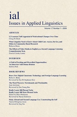 Issues in Applied Linguistics book