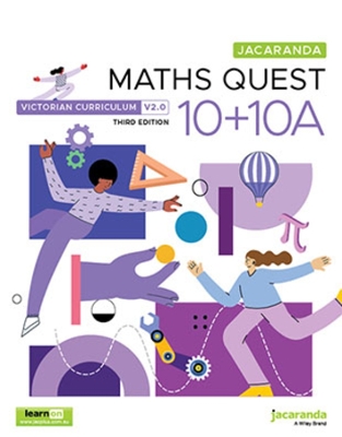 Jacaranda Maths Quest 10 + 10A Victorian Curriculum, 3e learnON and Print book