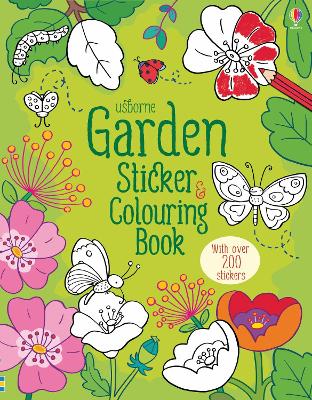 Garden Sticker and Colouring Book book