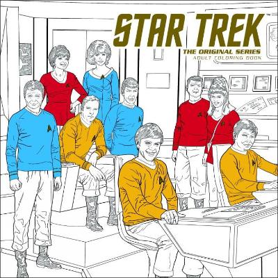 Star Trek: The Original Series Adult Coloring Book by CBS