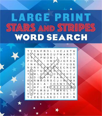 Large Print Stars and Stripes Word Search book