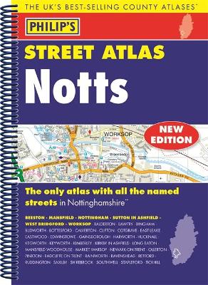 Philip's Street Atlas Nottinghamshire book