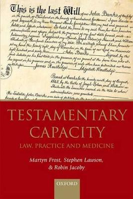 Testamentary Capacity book