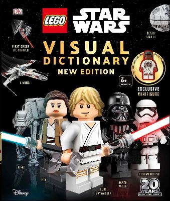 LEGO Star Wars Visual Dictionary New Edition: With exclusive Finn minifigure book