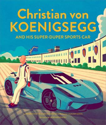 Christian von Koenigsegg and his super-duper sports car book