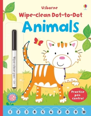 Wipe Clean Dot-to-Dot Animals by Jessica Greenwell