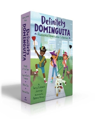 Definitely Dominguita Awesome Adventures Collection (Boxed Set): Knight of the Cape; Captain Dom's Treasure; All for One; Sherlock Dom by Terry Catasus Jennings