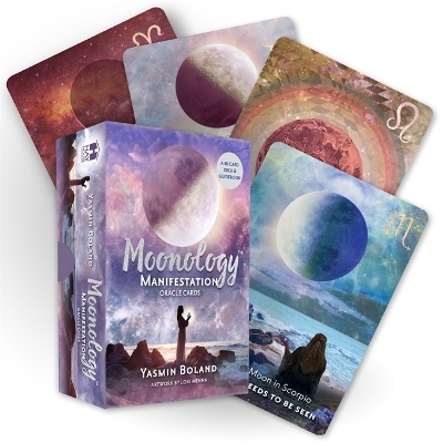 Moonology™ Manifestation Oracle: A 48-Card Moon Astrology Oracle Deck and Guidebook by Yasmin Boland
