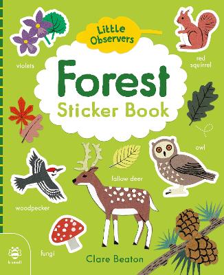 Forest Sticker Book book