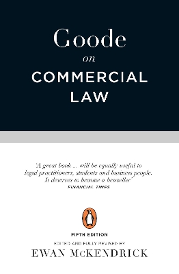 Goode on Commercial Law book