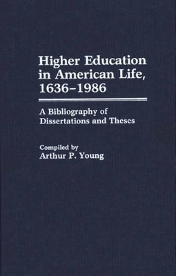 Higher Education in American Life, 1636-1986 book