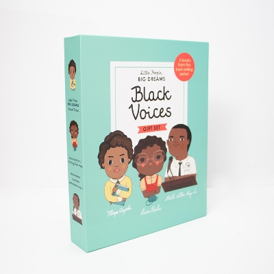 Little People, BIG DREAMS: Black Voices: 3 books from the best-selling series! Maya Angelou - Rosa Parks - Martin Luther King Jr. book