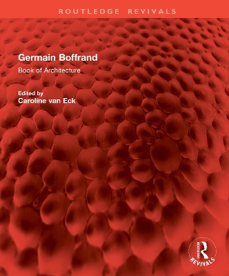 Germain Boffrand: Book of Architecture book