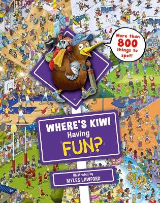 Where's Kiwi Having Fun? book