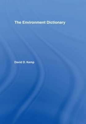 Environment Dictionary by David Kemp