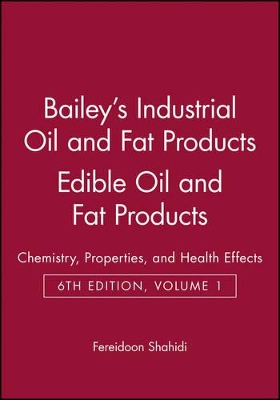 Bailey's Industrial Oil and Fat Products book