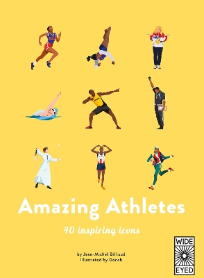 Amazing Athletes: 40 Inspiring Icons by Jean-Michel Billioud