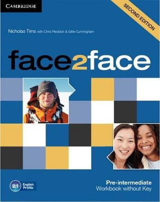 face2face Pre-intermediate Workbook without Key book