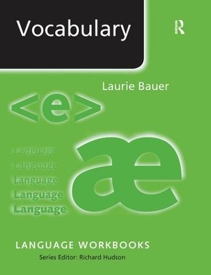 Vocabulary by Laurie Bauer