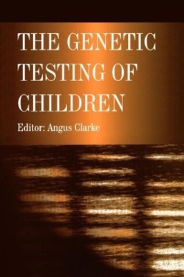 Genetic Testing of Children book