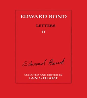 Edward Bond: Letters book