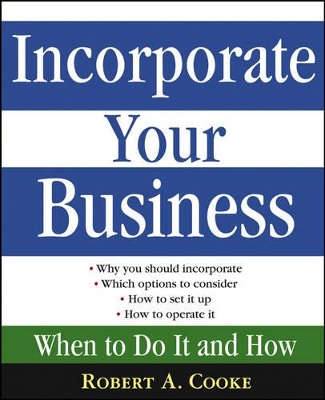 Incorporate Your Business book