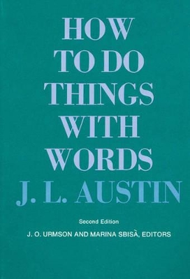 How to Do Things with Words book