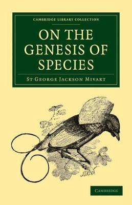 On the Genesis of Species book