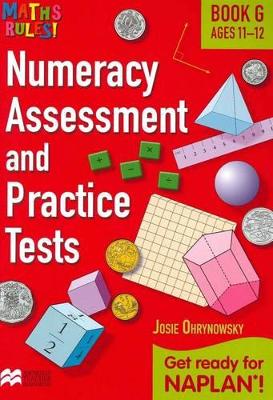 Maths Rules! Numeracy Assessment Pract G book