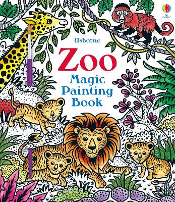 Zoo Magic Painting Book book