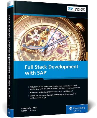 Full Stack Development with SAP book