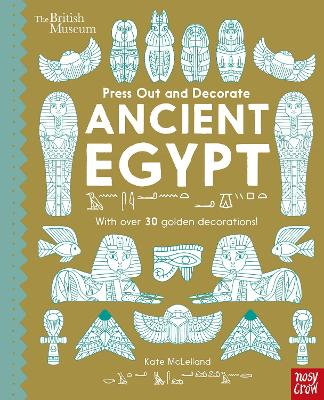 British Museum Press Out and Decorate: Ancient Egypt book