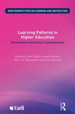 Learning Patterns in Higher Education by David Gijbels