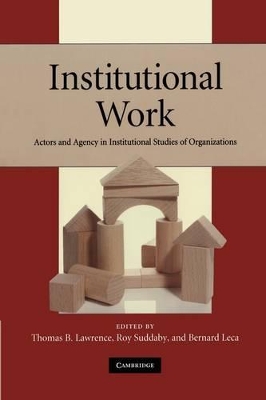 Institutional Work book