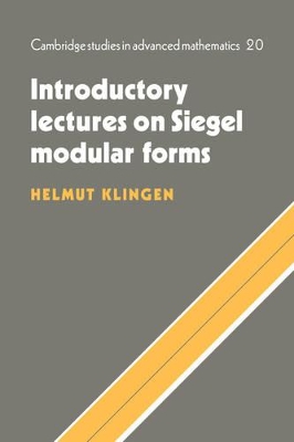 Introductory Lectures on Siegel Modular Forms book