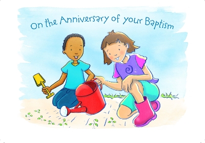 Baptism Anniversary Cards book
